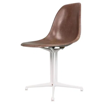 Pre-owned Herman Miller Charles & Ray Eames "la Fonda" Brown Fiberglass Chairs For