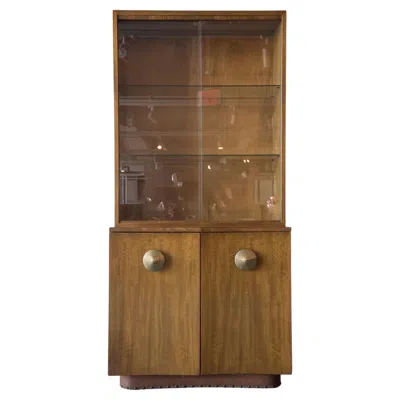 Pre-owned Herman Miller Dry Bar Or Bar Cabinet By Gilbert Rohde For , 1941 In Brown