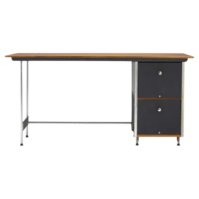 Pre-owned Herman Miller Eames Desk Unit (edu - 2nd Generation) By Ray And Charles Eames For Herman Mille In Brown