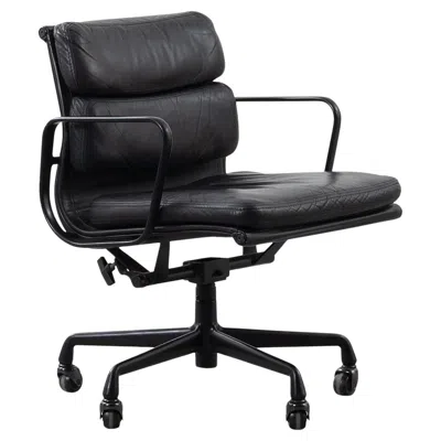 Pre-owned Herman Miller Eames Ea435 Management Soft Pad Office Chair All Black By