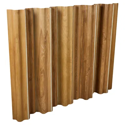 Pre-owned Herman Miller Eames For  Fsw-10 Folding Screen In Brown