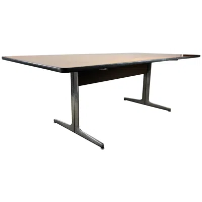 Pre-owned Herman Miller Elusive Modernist Action Office Desk Or Table By George Nelson For  In Brown