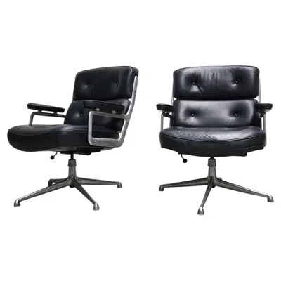 Pre-owned Herman Miller Es104 Time Life Lobby Office Chair By Charles Eames In Black