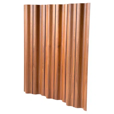 Pre-owned Herman Miller Folding Plywood Screen By Charles & Ray Eames For  In Brown