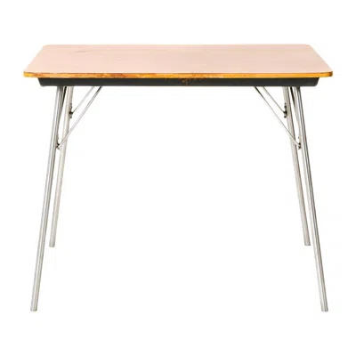 Pre-owned Herman Miller Folding Table By Charles & Ray Eames For , 1947 In Brown