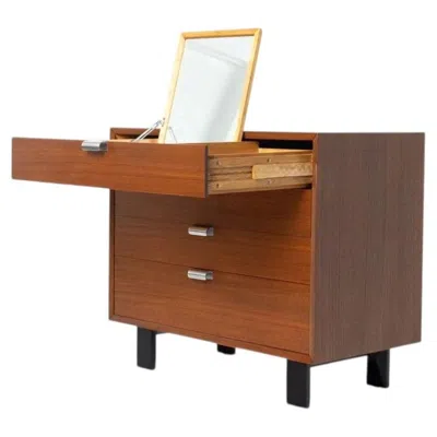 Pre-owned Herman Miller George Nelson 4 Drawer Basic Vanity & Dresser For  In Brown