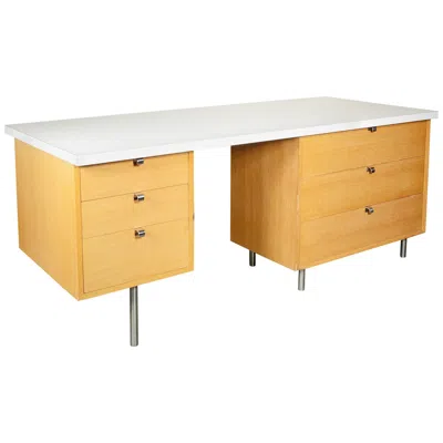 Pre-owned Herman Miller George Nelson Desk For  In Brown