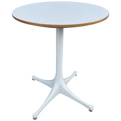 Pre-owned Herman Miller George Nelson For  Pedestal/ Side Table In Brown