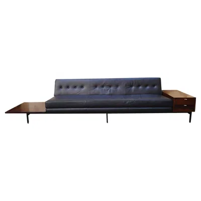 Pre-owned Herman Miller George Nelson For Hermann Miller Modular 3-seater Sofa, 1960s In Brown