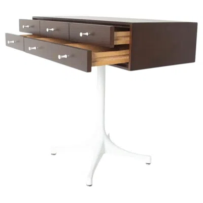Pre-owned Herman Miller George Nelson Jewelry Cabinet In Brown