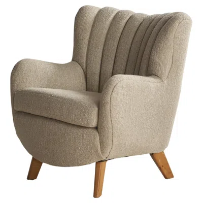 Pre-owned Herman Miller George Nelson, Rare Lounge Chair, Fabric, Usa, 1940s In Brown