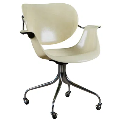 Pre-owned Herman Miller George Nelson Swaged Leg Desk Chair For  In Sand