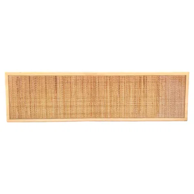 Pre-owned Herman Miller George Nelson Thin Edge Floating Queen Headboard For  In Brown