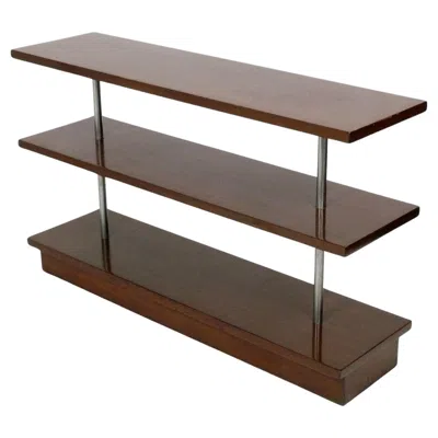 Pre-owned Herman Miller Gilbert Rohde Art Deco Bookshelf By  Refinished In Brown