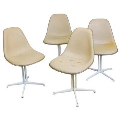 Pre-owned Herman Miller La Fonda Chairs By Charles And Ray Eames For  In Sand