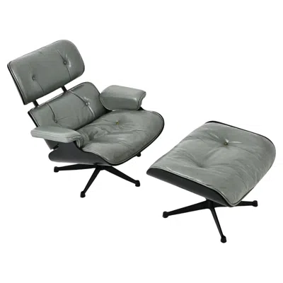 Pre-owned Herman Miller Lounge Chair By Charles & Ray Eames For , 1970s In Brown