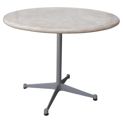 Pre-owned Herman Miller Marble  Dining Table In Gray