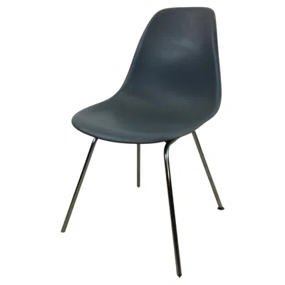 Pre-owned Herman Miller Mid Century Style  Shell Chair In Gray Plastic
