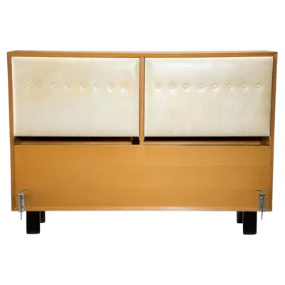 Pre-owned Herman Miller Mid-century Modern George Nelson For  Primavera Headboard In Brown