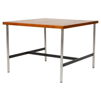 Pre-owned Herman Miller Mid-century Modern Walnut Children's Work Table Or End Table By  In Brown