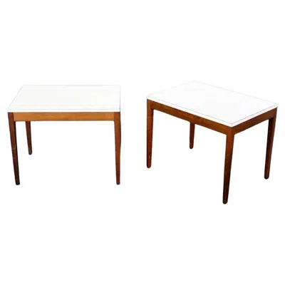 Pre-owned Herman Miller Mid-century Tables In Brown