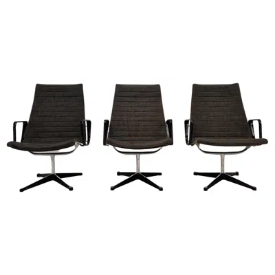 Pre-owned Herman Miller Model Ea 116 Chair By Eames For , 1960's In Black