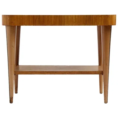 Pre-owned Herman Miller Paldao End Table By Gilbert Rohde For  In Brown