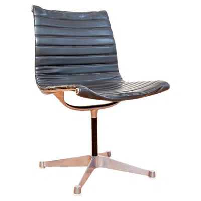 Pre-owned Herman Miller Rare Early 1960s Eames Chair No.680 1st Generation  Hille Ea101 Mcm In Gray