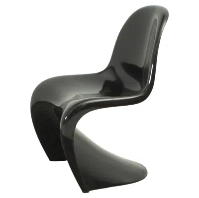 Pre-owned Herman Miller Side Chair By Verner Panton For  - Felhbaum, 1971 In Black