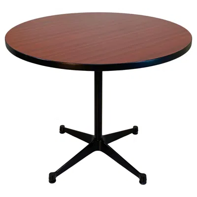 Pre-owned Herman Miller Standing Height  Eames Contract Base Table In Brown