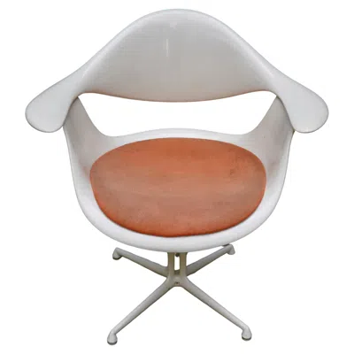 Pre-owned Herman Miller Swag Leg Chair By George Nelson For  - 1950s, La Fonda, Space Age In Sand