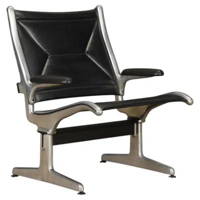 Pre-owned Herman Miller Tandem Sling Armchair By Ray And Charles Eames For , C 1970 In Black