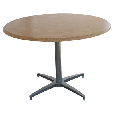 Pre-owned Herman Miller Vintage In Style Of  42" Universal Base In Brown