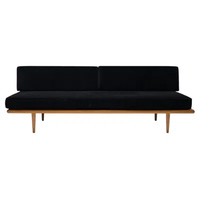 Pre-owned Herman Miller Vintage Nelson Daybed In Black Mohair, C. 1950s