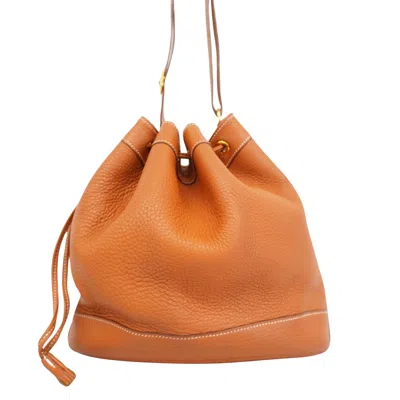 Hermes Hermès -- Brown Leather Shopper Bag ()