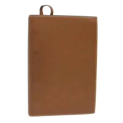 Hermes - Leather Wallet () In Brown