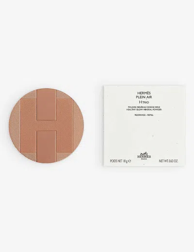 Hermes 04 Sienne Plein Air H Trio Healthy Glow Mineral Powder Refill 18g