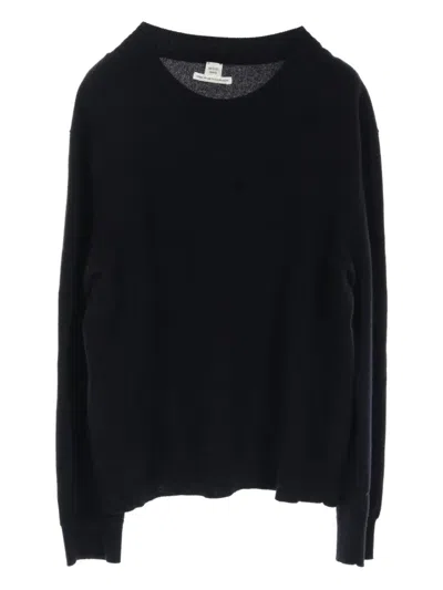 Pre-owned Hermes 10's H Lift Sweater In Blue