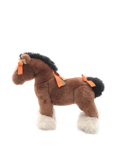 Pre-owned Hermes 10s Elmy Ppm Toy In Brown