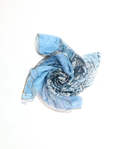 Pre-owned Hermes Hermès 140 Jungle Love Silk Scarf