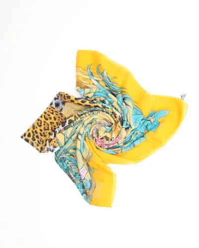 Pre-owned Hermes Hermès 150x175 Cotton Scarf