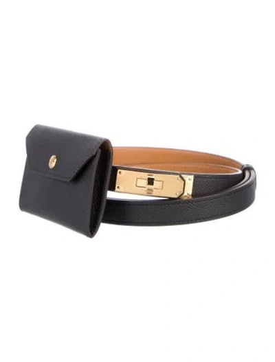 Pre-owned Hermes 18 Mm 2022 Kelly Belt In Multi