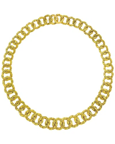 Pre-owned Hermes Hermès 18k Chaine D'ancre Sautoir Necklace (authentic ) In Gold