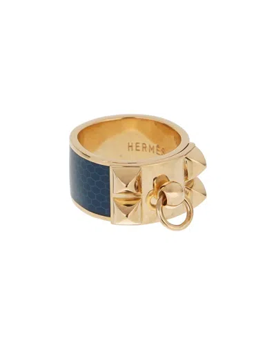 Hermes Hermès 18k Collier De Chien Ring (authentic Pre-loved)