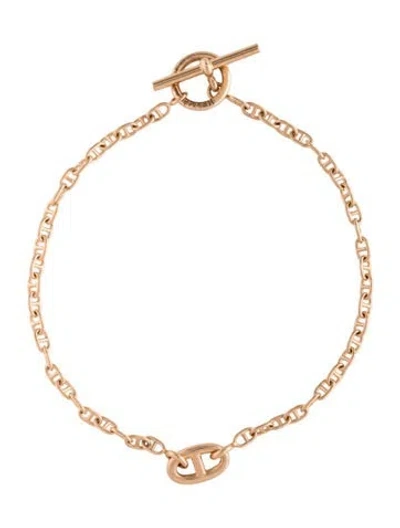 Pre-owned Hermes 18k Farandole Bracelet, Very Small Model, 6.25" In Multicolor