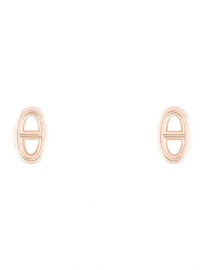 Pre-owned Hermes 18k Farandole Earrings, Very Small Model In Multi