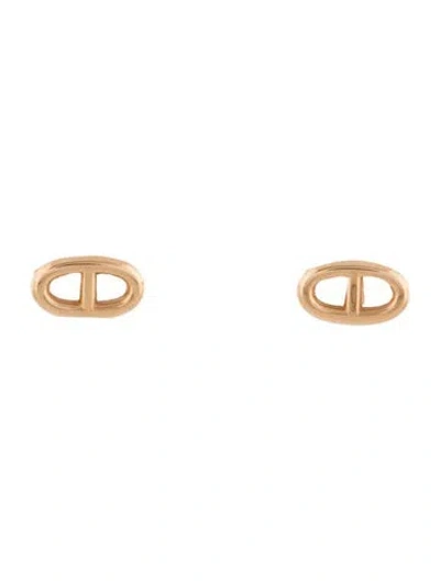 Pre-owned Hermes 18k Farandole Earrings, Very Small Model In Multicolor