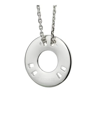 Pre-owned Hermes Hermès 18k Hercules Necklace (authentic Pre-loved)