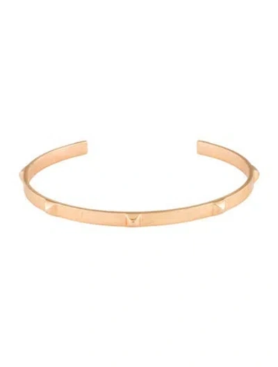 Pre-owned Hermes 18k Mini Clous Cuff, 7" In Multi