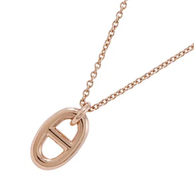 Pre-owned Hermes (18k) Necklace () In Gold